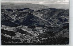 77889 W7596 Mummelsee - Hornisgrindeblick