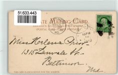 Baltimore - The Okeehumkee Ocklawaha Ort lt. Stempel