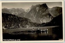6433 Oetz Foto AK Piburgersee Ruderboot