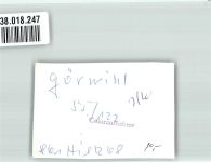 79733 W7883 Görwihl FOTO KEINE AK Ort handschriftlich Foto Original aus Archiv eines Ansichtskartenverlages