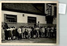 Stallknechte der Wehrmacht mit ihren Pferden Kavallerie WK II FOTO KEINE AK