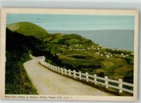 Quebec 1951 Foto AK Vaileau Hilltop Gaspé