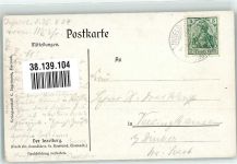 98599 O6083 Brotterode 1908 Künstlerkarte sign. Rowland Der Inselsberg Verlag Jagemann