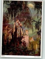sign. Starger Ferdinand Das Volkslied Frauen F.A. Ackermanns Kunstverlag Reihe 659 Nr. 6439 Geiger Künstlerkarte