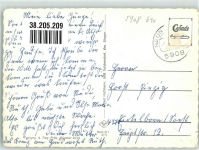 57290 W5908 Salchendorf b Neunkirchen, Siegerl Gebrauchsspuren Fliegeraufnahme Foto AK