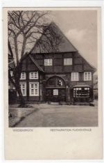 Rheda - Wiedenbrück mit Restaurant Fuchshöhle ungelaufen Gute Erhaltung.
