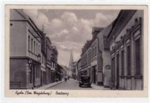 Egeln mit Breiteweg gelaufen von 1951 kleiner Knick unten links, leicht stockfleckig, sonst gut erhalten.
