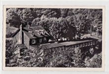Gevelsberg mit Waldgaststätte " Forsthaus " gelaufen, Marke entfernt. Leichter Bug oben links, sonst gut erhalten