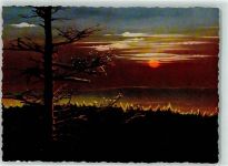 95615 W8590 Marktredwitz - Sonnenuntergang im Fichtelgebirge Ort lt. Fotograf