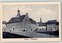 14806 O1820 Belzig - Marktplatz Rathaus
