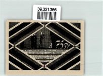 25474 W2087 Hasloh Geldschein Notgeld 75 Pfennig