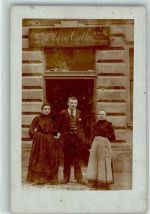 Wäsche Erzeugung Marie Calla Nähen Privatfoto AK