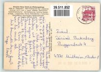 32361 W4994 Holzhausen , Kr Lübbecke, Westf 1987 Foto AK Pension Haus Stork am Wiehengebirge