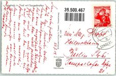 6691 Jungholz ,Tirol 1959 - mit Kirche Unserer Lieben Frau Mariae Namen und Sorgschrofen