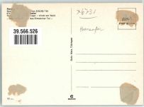 67471 W6738 Harzofen Gebrauchsspuren Pension Wolfseck WerbeAK