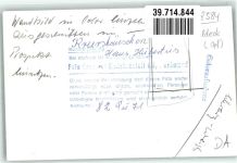 95478 W8584 Waldeck , Oberpf FOTO KEINE AK Gasthaus Hubertus Ort handschriftlich Foto Original aus Archiv eines Ansichtskartenverlags