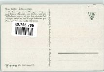 Das tapfere Schneiderlein Brüder Grimm F Ph. G. Nr. 3991 Serie 173 Kubel, O. Künstlerkarte