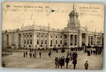Gand Gent 1913 Gebrauchsspuren Ausstellung Palais Kanada
