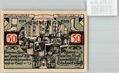 06667 O4850 Weißenfels , Saale 1921 Notgeldschein 50 Pfg Schusterstadt