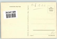 98666 O6121 Gießübel b Hildburghausen Foto AK