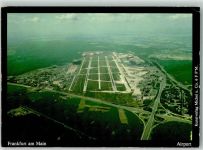 W6000 Frankfurt am Main Flughafen Foto AK
