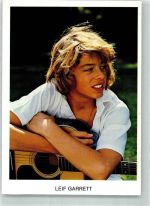 Leif Garrett mit Gitarre Rock / Pop