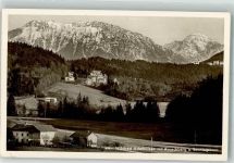 83313 W8227 Bad Adelholzen , Kr Traunstein, Oberbay 1934 Foto AK mit Kurhaus Krankenhaus Rauschberg und Sonntagshorn Verlag Zierer