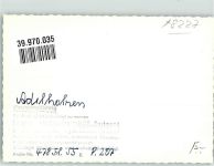 83313 W8227 Bad Adelholzen , Kr Traunstein, Oberbay FOTO KEINE AK Fliegeraufnahme des Ortes mit Krankenhaus Kurhaus Foto Original aus Archiv eines Ansichtskartenverlags Ort handschriftlich