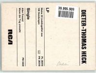Dieter Thomas Heck Autogramm Schlagersänger KEINE AK
