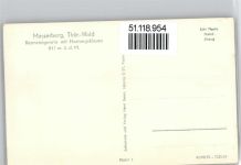 98666 O6113 Masserberg - Rennsteigwarte mit Hartungsklause
