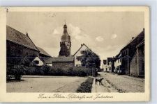 41539 W4047 Zons - Feldstrasse mit Judenturm