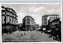 35100 Padova 1944 - Piazza Garibaldi Feldpost WK II