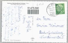 64686 W6147 Felsberg - Rotkreuz Schullandheim