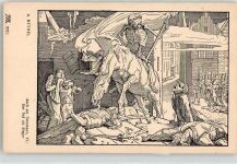 Künstlerkarte Auch ein Totentanz Der Tod als Sieger Ackermann Kunstverlag 2231