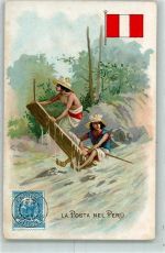 Lima - Tracht La Posta Arznei der Firma Achille Brioschi u. Co Milano