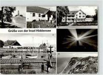 18565 O2359 Insel Hiddensee - Leuchtturm Seemanskirch Hafen FDGB Erholungsheim Hitthim Enddorn