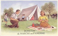 Marche-en-Famenne - Marche-en-Famenne (Belgien) Leporello I