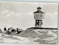 26465 W2941 Langeoog Foto AK Leuchtturm Winter