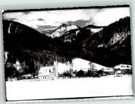83224 W8217 Staudach-Egerndach FOTO KEINE AK Kirche Winter Ort handschrfitlich Foto Original aus Archiv eines Ansichtskartenverlags