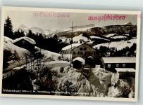 6850 Dornbirn Gebrauchsspuren Gasthaus Walserschanz Grenze Winter