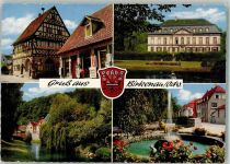 69488 W6943 Birkenau , Odenw Foto AK Schloss Geschäft Lotto