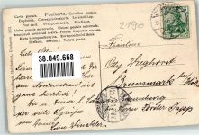 27472 W2190 Döse 1905