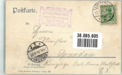 03222 O7543 Lübbenau 1904 Foto AK Tracht Spreewald