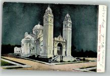 Seattle 1908 Mondschein Kath. Kirche