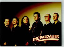 Portrait der Musikgruppe Die Paldauer Werbekarte Schlagersänger FOTO KEINE AK