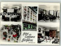 24100 Bergerac 1967 Foto AK Hotel du Commerce
