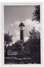 Wangerooge mit Leuchtturm. Feldpost, Stempel von 1941. Gute Erhaltung.