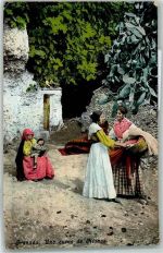 Granada Una cueva de Gitanos AK Zigeuner