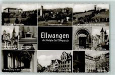 73479 W7090 Ellwangen Jagst - Stiftskirche Grab Pater Jenningen Marienstraße Wallfahrtskirche Schönenberg