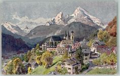 W8240 Berchtesgaden Compton, E. H. Künstlerkarte